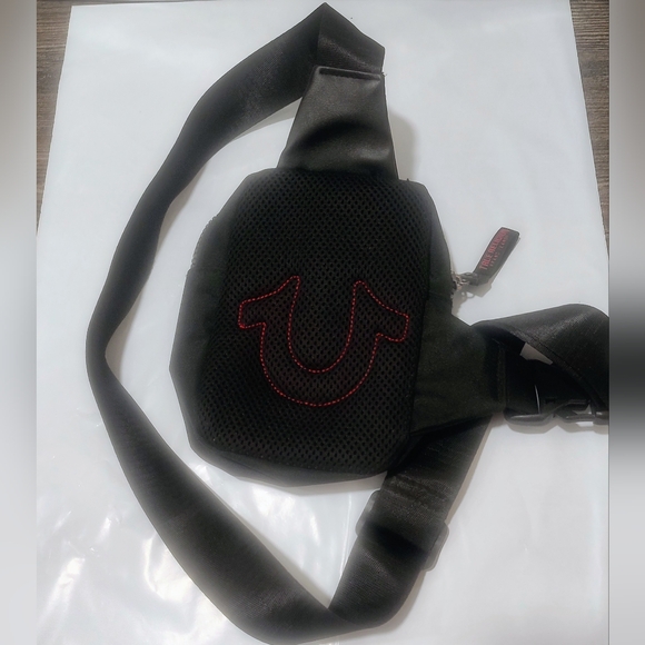 True Religion Black Crossbody Bag - Picture 2 of 3